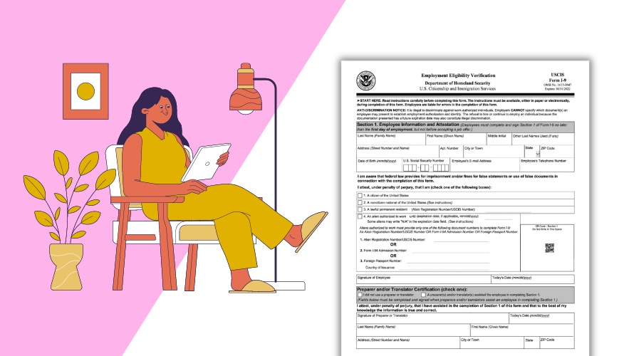 Printable I-9 Form